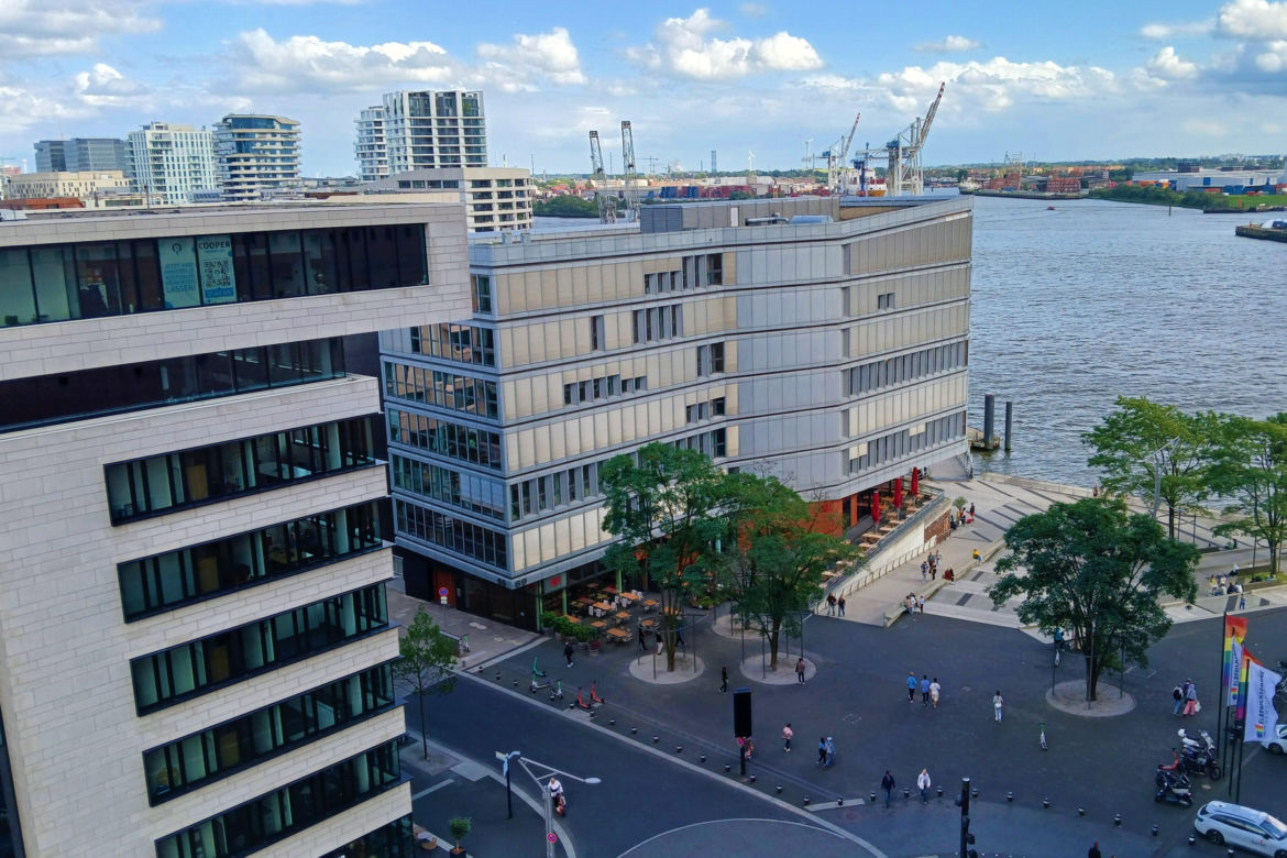 HafenCity i Speicherstadt w Hamburgu