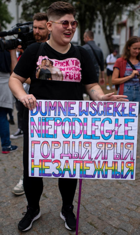 Marsz Równości na ulicach Białegostoku 