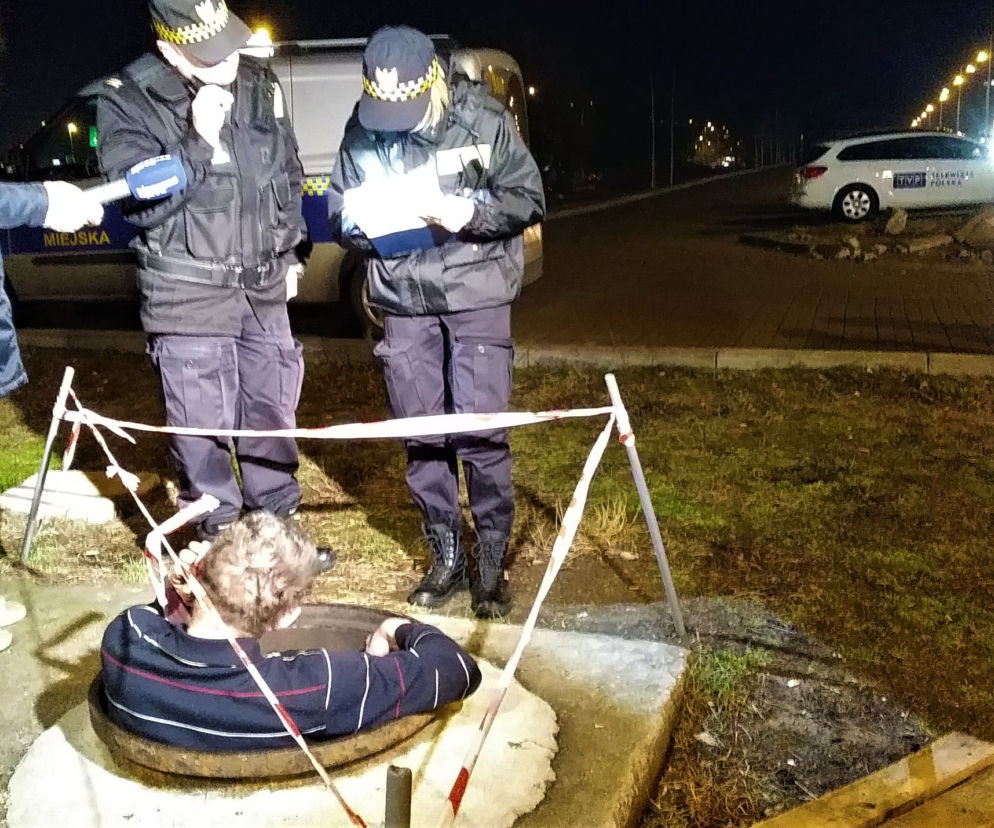 Liczenie bezdomnych w Szczecinie