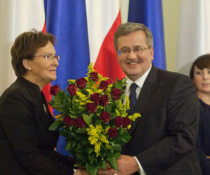 Bronisław Komorowski i Ewa Kopacz