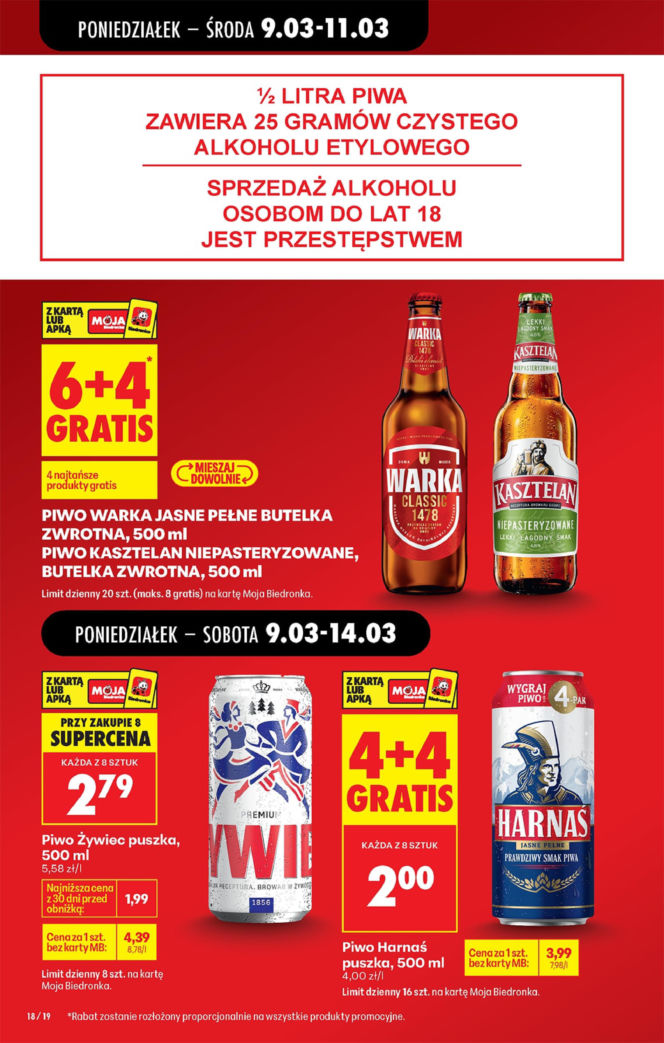 Biedronka - gazetka promocyjna 9.03.2026
