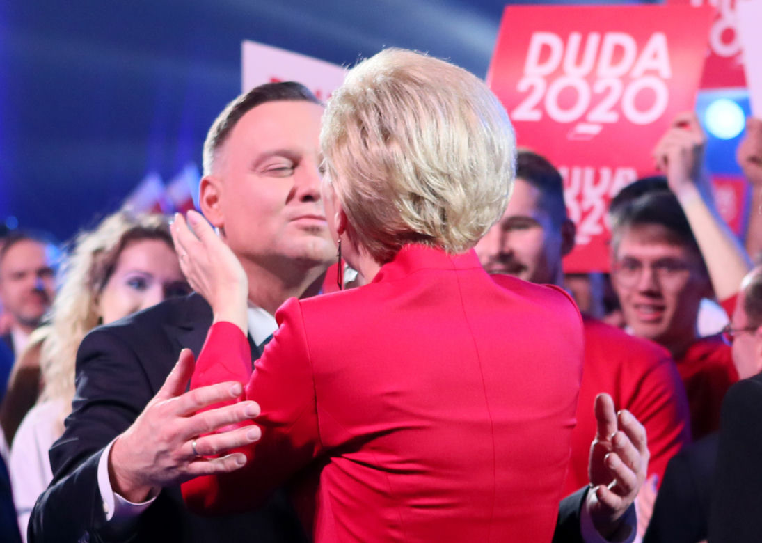 Agata Duda jest bardzo wysoka