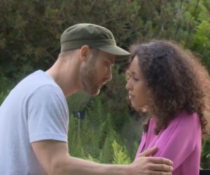 Barwy szczęścia. Adam (Bartosz Porczyk), Sara (Dominika Kimaty)