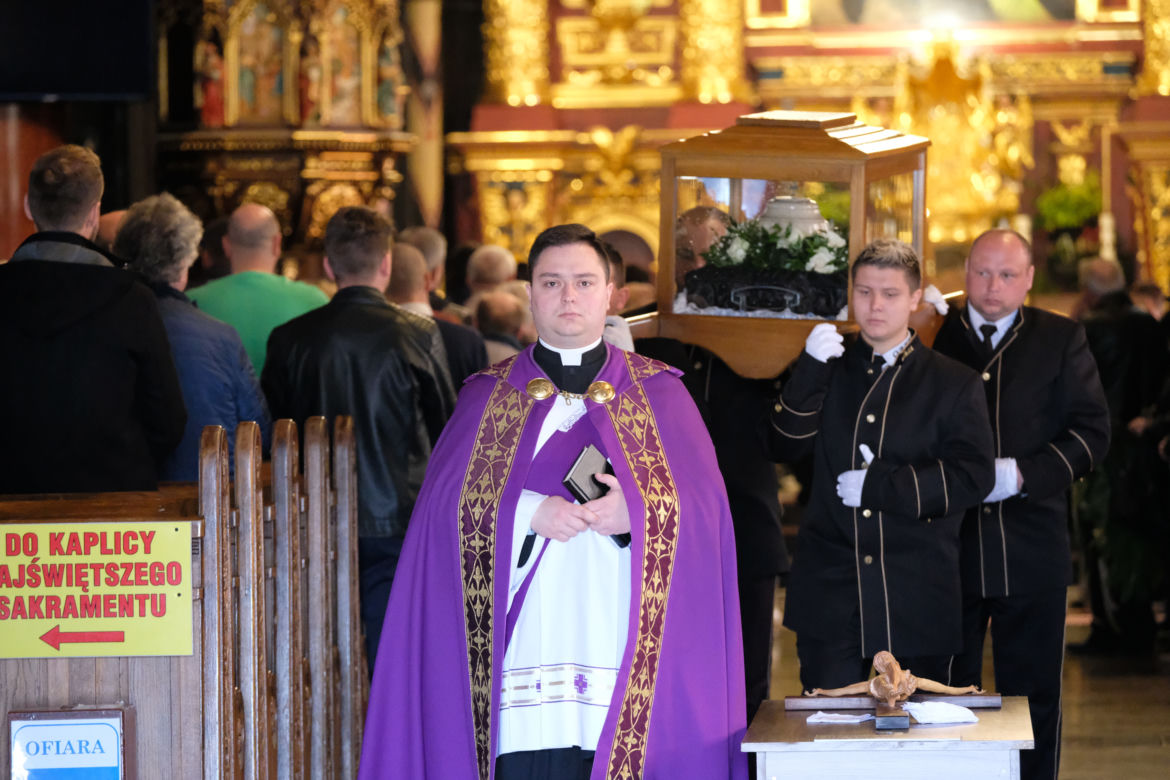 Pogrzeb mężczyzny, który zmarł na SOR w Sosnowcu