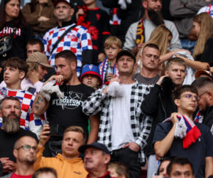 Górnik Zabrze - Lech Poznań: Zdjęcia kibiców i zawodników z meczu 8. kolejki PKO BP Ekstraklasy