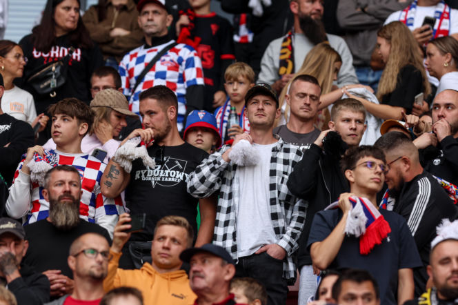 Górnik Zabrze - Lech Poznań: Zdjęcia kibiców i zawodników z meczu 8. kolejki PKO BP Ekstraklasy