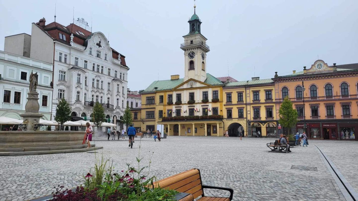 Rynek w Cieszynie po modernizacji 