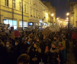 Protest w centrum Bydgoszczy