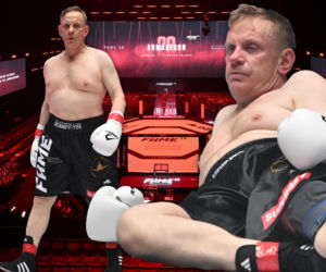 Tak wygląda twarz Bartosza Żukowskiego po walce w FAME. Został błyskawicznie znokautowany [ZDJĘCIA]