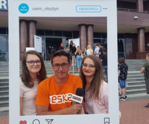 Eska Summer City Olsztyn - wizyta w Kortowie, rekrutacja na UWM 19.07