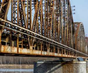 Stary most nad Wisłą w Górze Kalwarii
