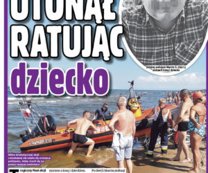 Pogrzeb policjanta, który utonął ratując dziecko