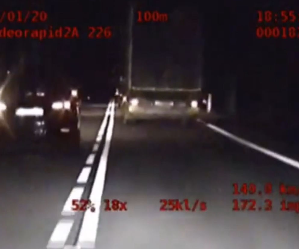 Piraci drogowi z Ukrainy. Wyprzedzali pod górkę, na zakręcie, na czołówkę