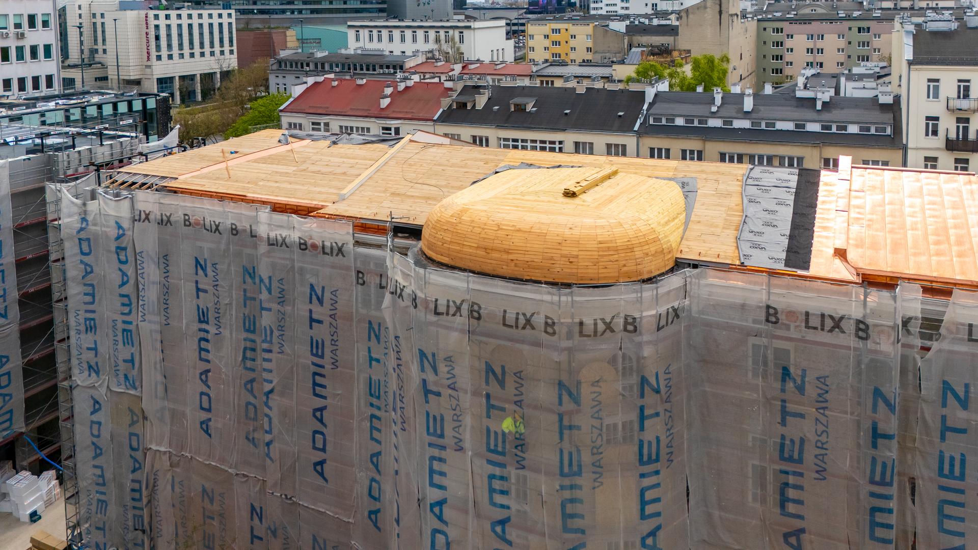 Budowa Muzeum Getta Warszawskiego - kwiecień 2026