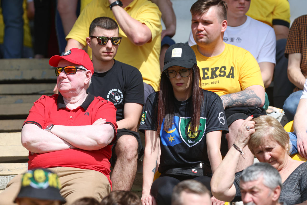 GKS Katowice - Lecha Gdańsk ZDJĘCIA kibiców 