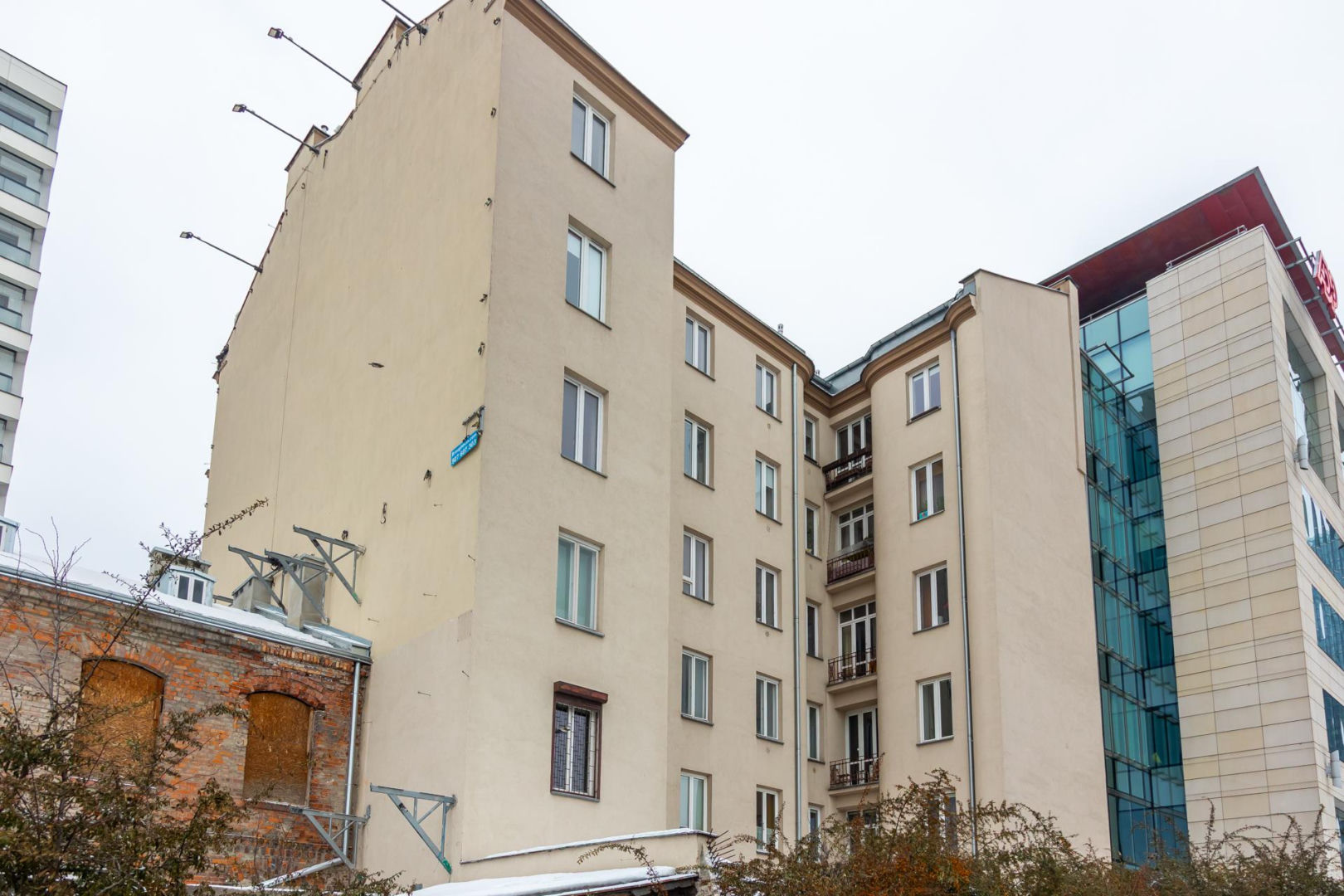 Rejon ulicy Prostej 70 w Warszawie