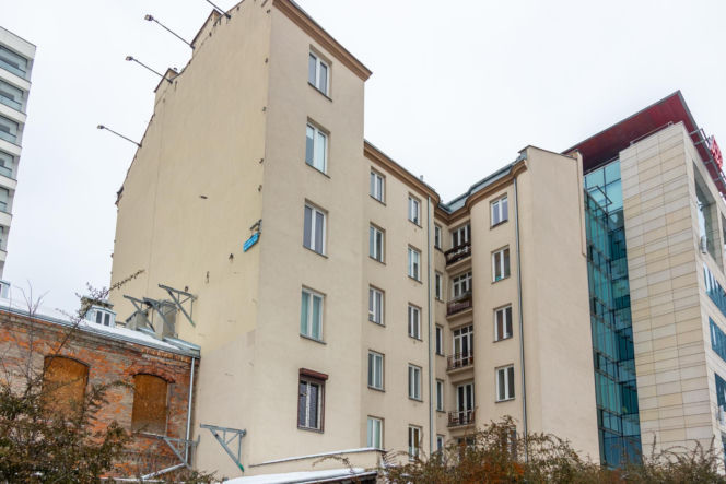 Rejon ulicy Prostej 70 w Warszawie