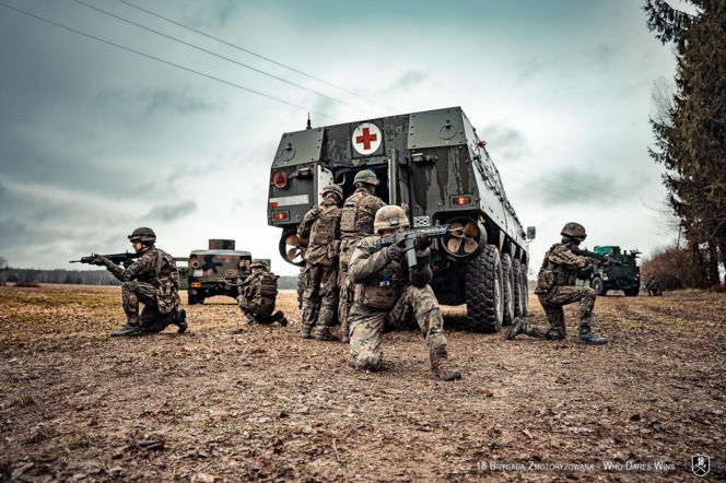 18. Brygada Zmotoryzowana w budowie. Kiedy osiągnie pełną gotowość i jaki sprzęt otrzyma?