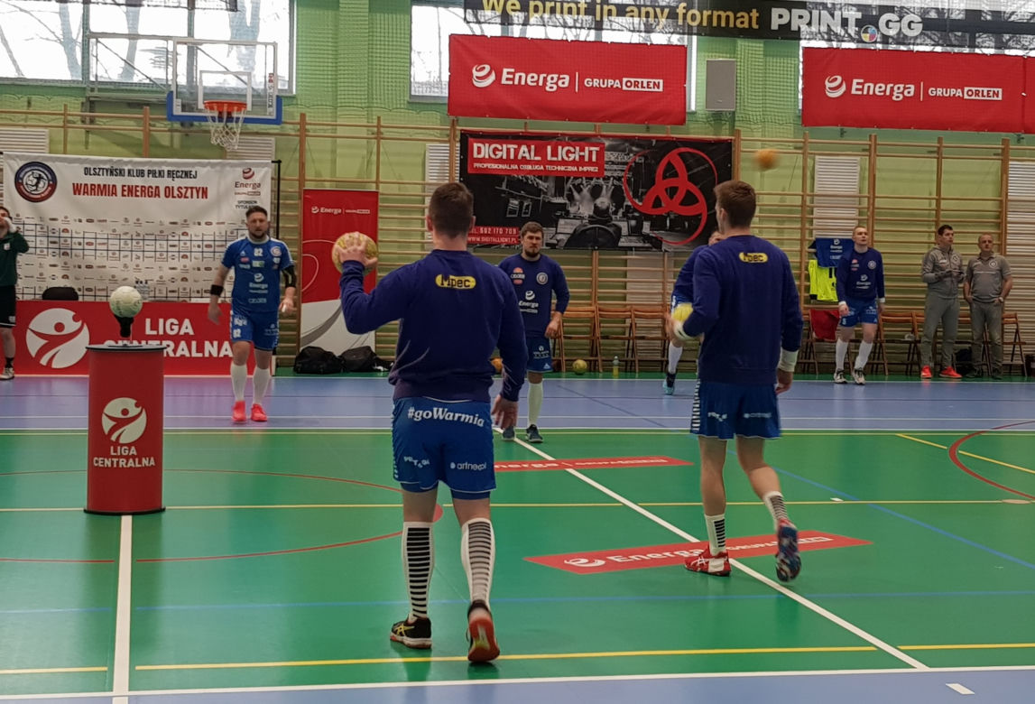 Warmia Energa Olsztyn - MKS Grudziądz (21. kolejka Ligi Centralnej)