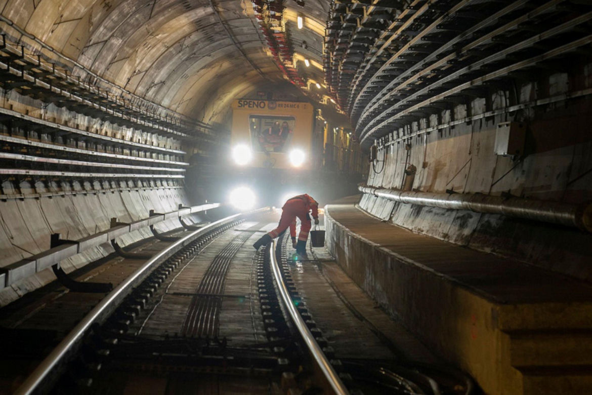 Prace w warszawskim metrze