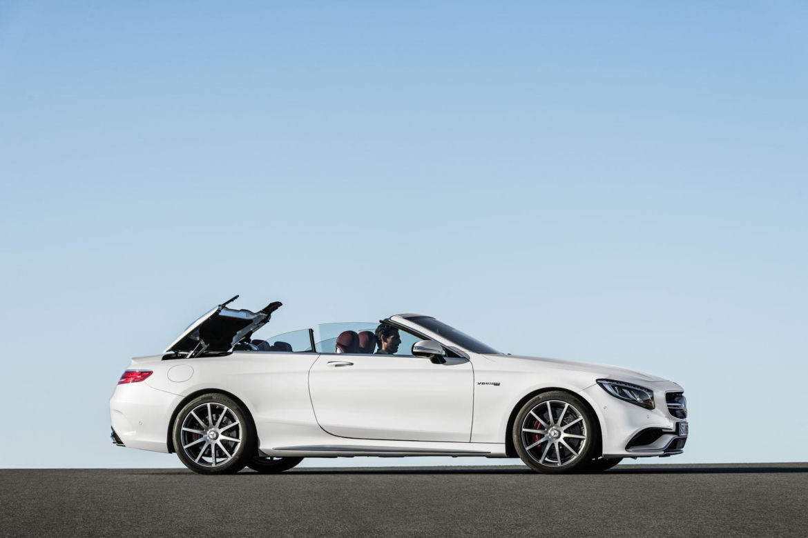 Mercedes klasy S Cabrio