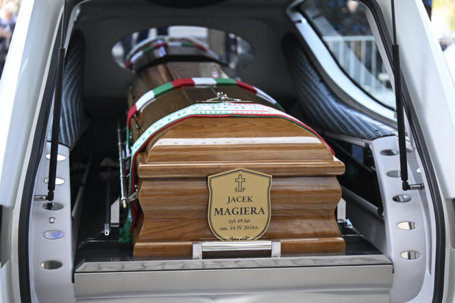Jacek Magiera, pogrzeb