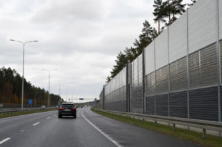 Będą kolejne ekrany akustyczne przy Trasie Niepodległości w Białymstoku