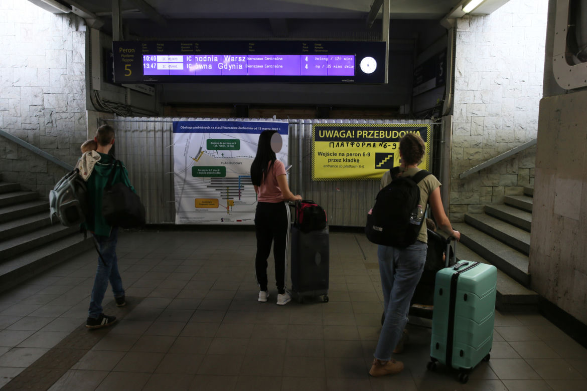 Remont Warszawy Zachodniej. Potężne opóźnienia i chaos na dworcu kolejowym