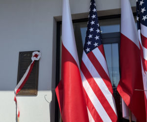 Michael Ollis patronem Centrum Kultury w Olesznie. To on ocalił życie Polaka w Afganistanie