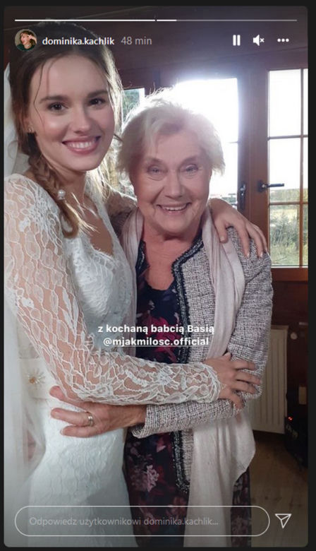 M jak miłość na planie. Franka (Dominika Kachlik), Barbara (Teresa Lipowska)