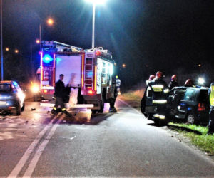 Miał 2,5 promila i spowodował wypadek. Trzy osoby trafiły do szpitala