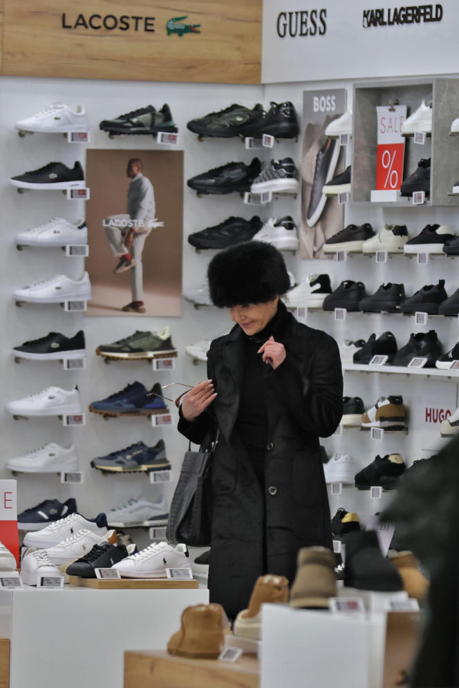 Joanna Racewicz na zakupach