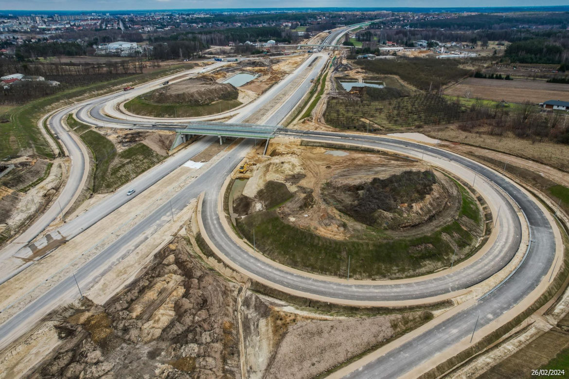 Budowa autostrady A2 Siedlce Zachód - Siedlce Południe