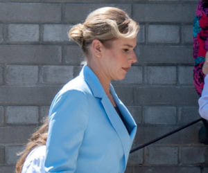 Marta Nawrocka z córką Kasią na zakończenie roku szkolnego