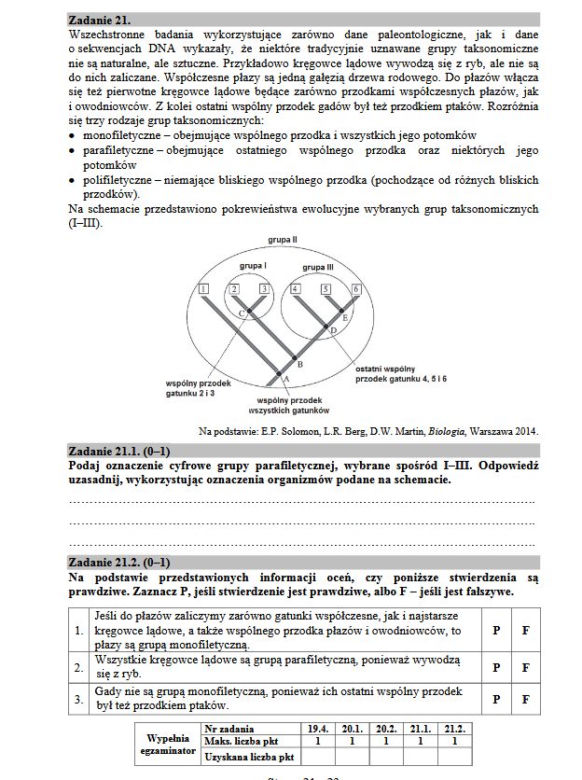 Matura 2017 biologia