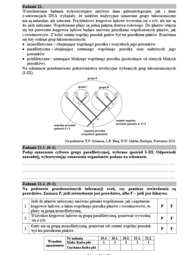 Matura 2017 biologia