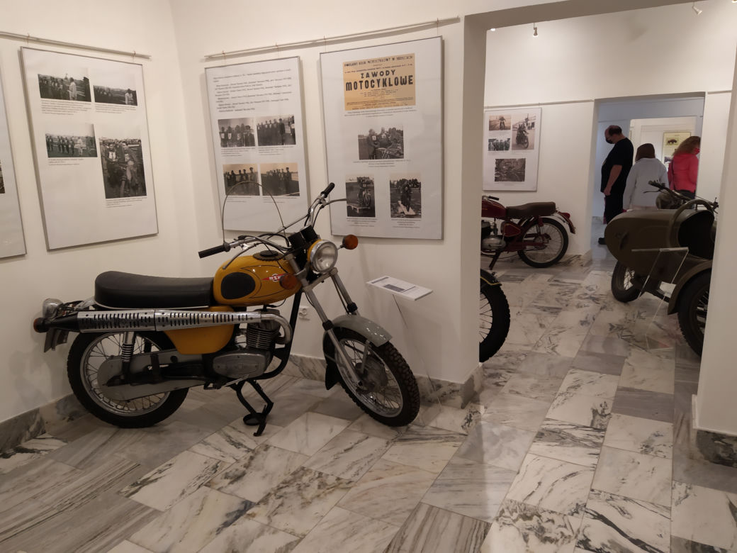 Wystawa "Motocykle i Siedlce" w siedleckim Muzeum Regionalnym, czynna do 10.10.2021