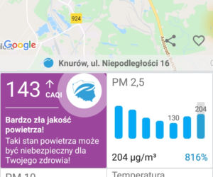 Smog w woj. śląskim - 17 stycznia