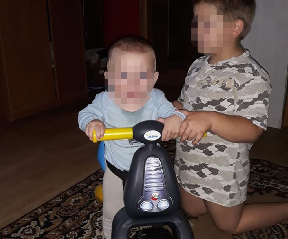 Psy pogryzły głowę i twarz Sebastianka