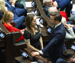 Krzysztof Bosak z żoną Kariną