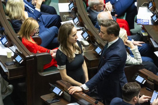 Krzysztof Bosak z żoną Kariną