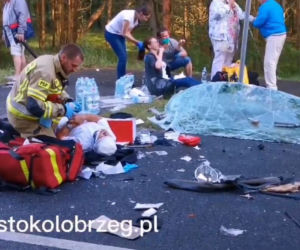 Zderzenie dwóch autkarów w Dźwirzynie pod Kołobrzegiem