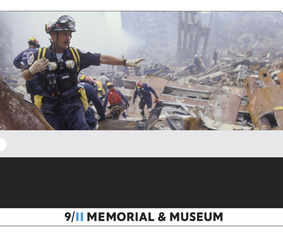 Metro Card z bohaterami 9/11