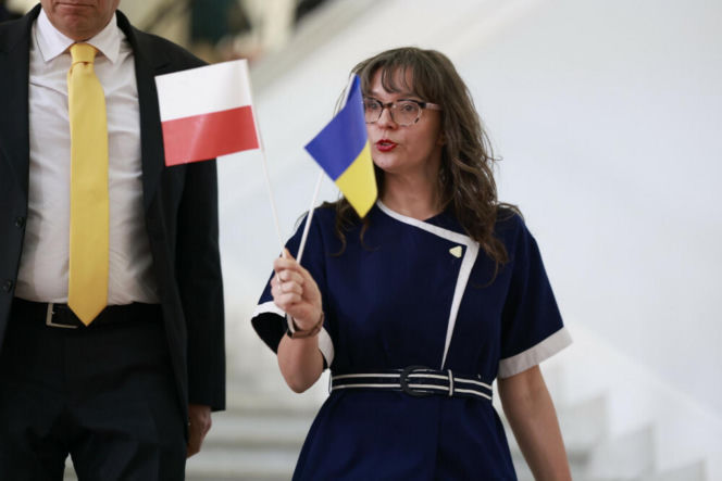 Wołodymyr Zełenski w polskim Sejmie