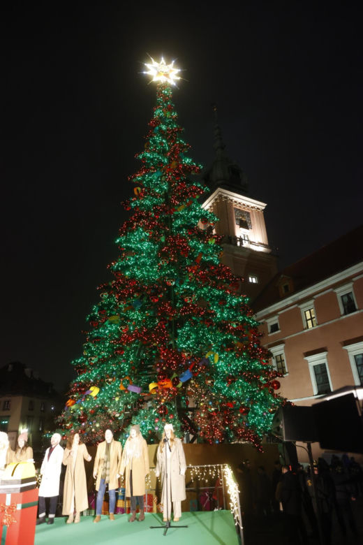 Iluminacje w Warszawie