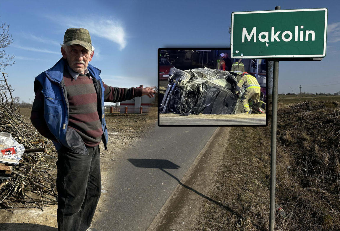 Tragiczny wypadek w Mąkolinie
