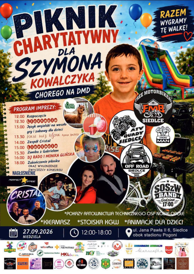 Piknik charytatywny dla Szymona Kowalczyka