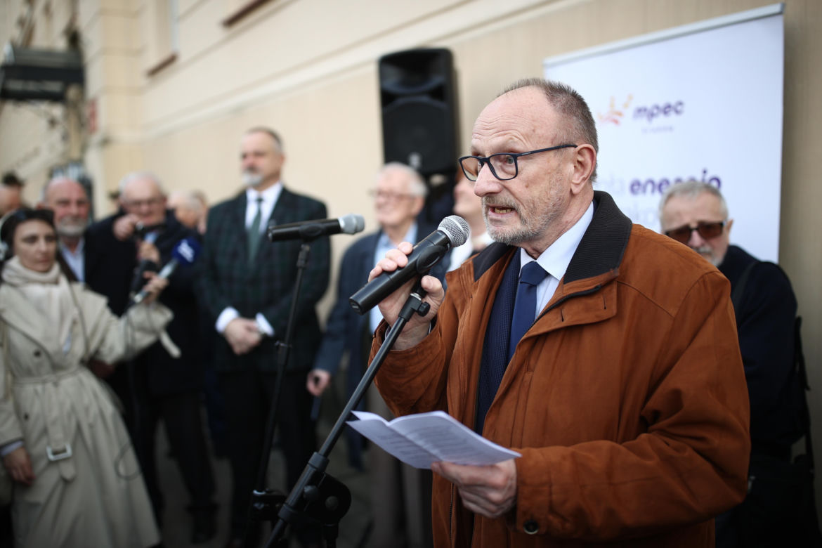 Odsłonięcie pomnika Bogdana Smolenia
