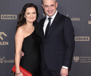 Krzysztof Gawkowski z żoną