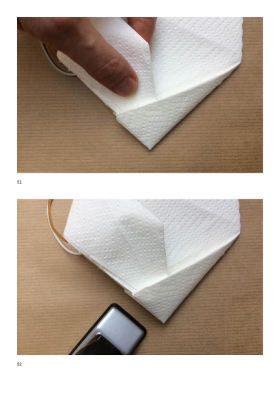 Maseczka ochronna origami - prosta, tania do szybkiego zrobienia w domu